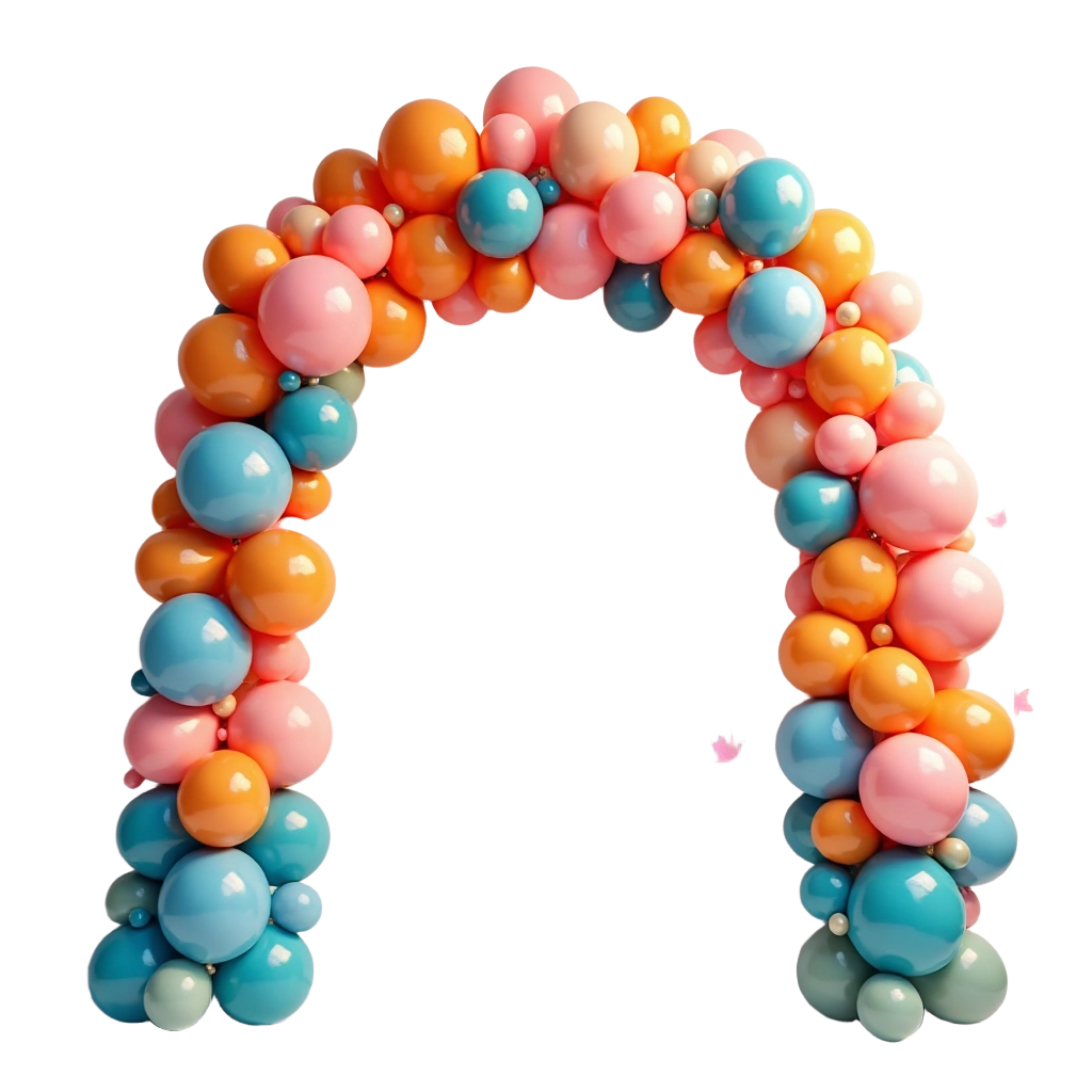 Colorful Balloon Arch